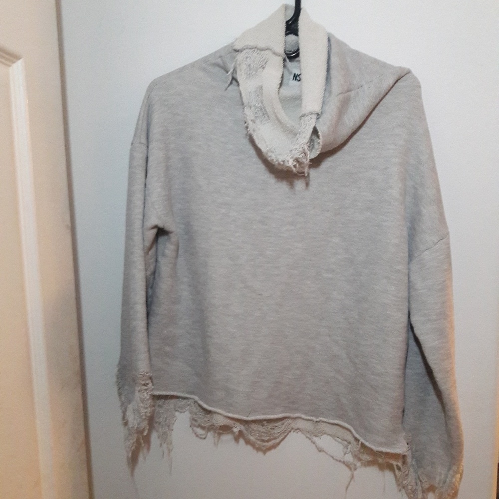 Nsf ripped sweater
